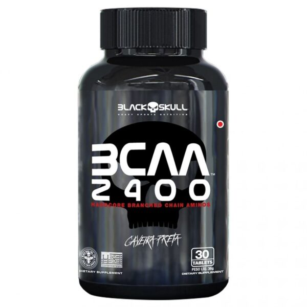 BCAA 2400 (30 Tabs) Black Skull