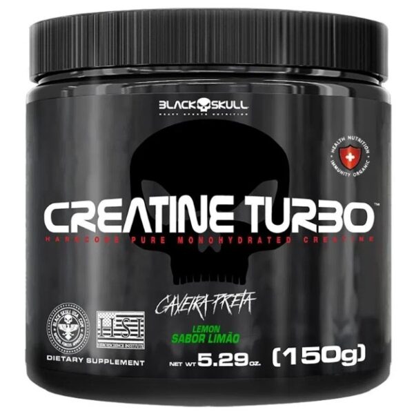 Creatine Turbo (150g) - Limão Black Skull